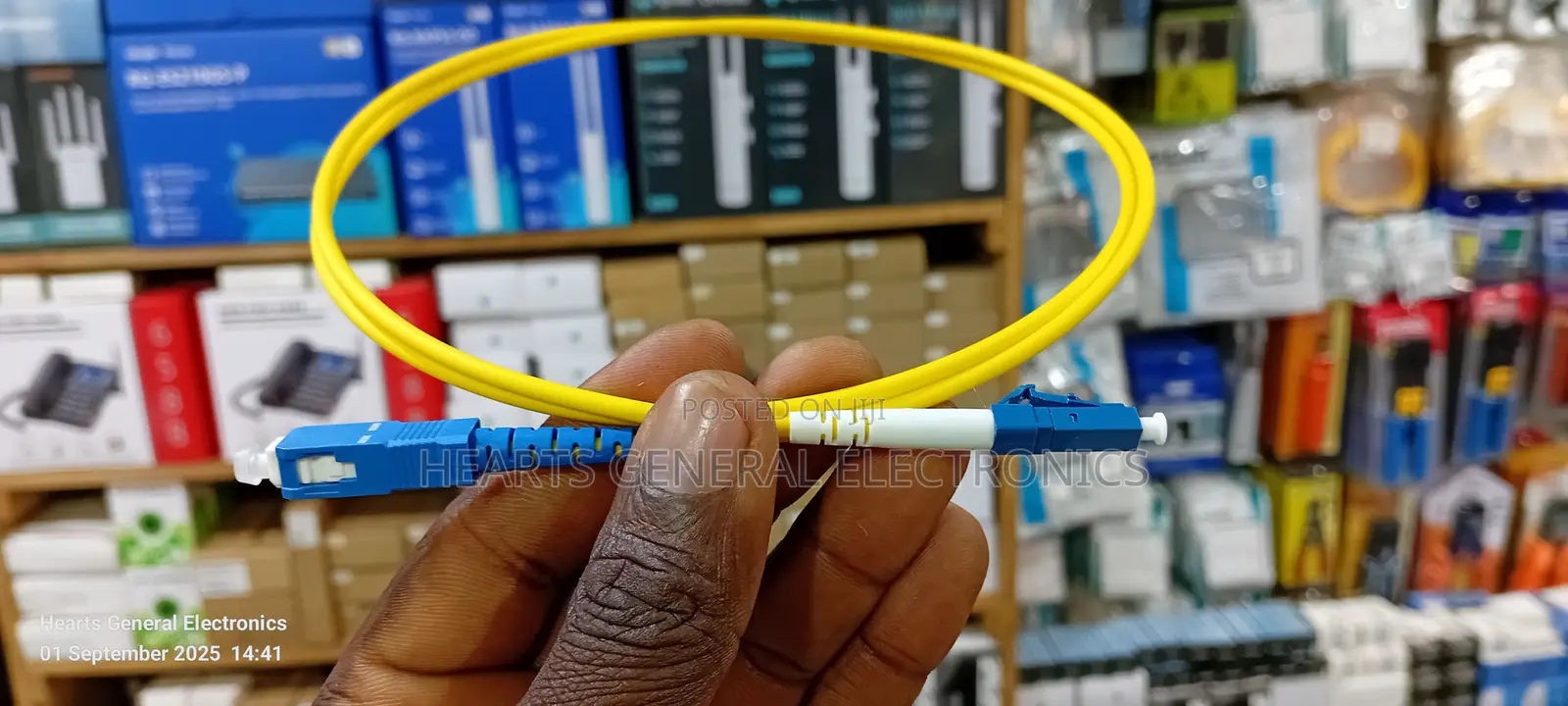 Sc To Sc Upc Fiber Patch Cord 1m