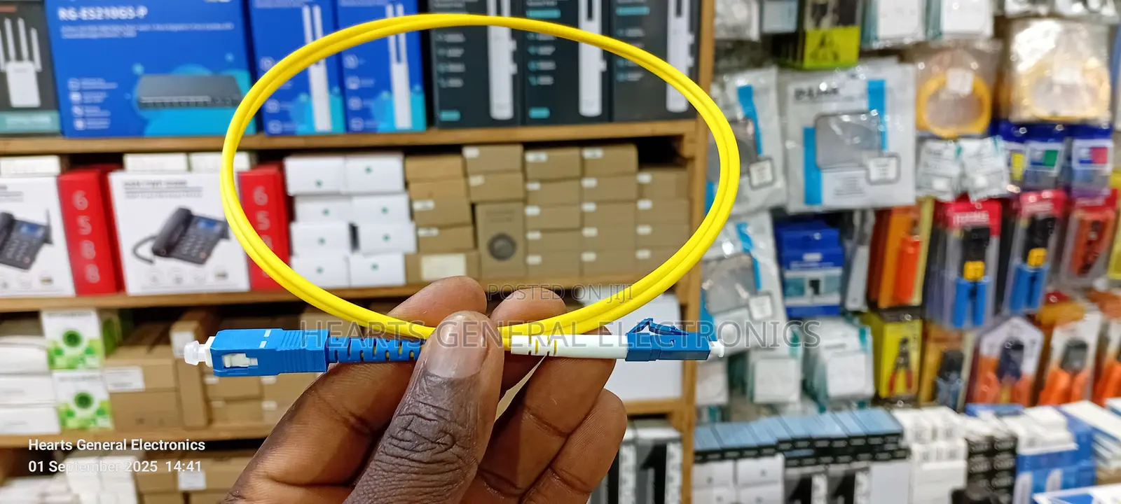 Sc To Sc Upc Fiber Patch Cord 1m
