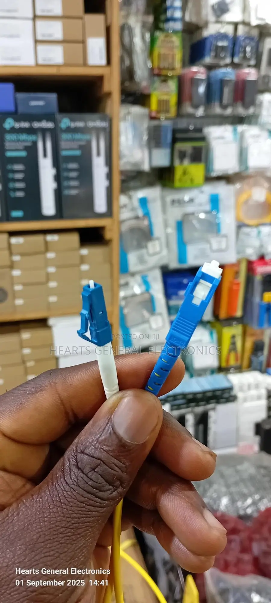 Sc To Sc Upc Fiber Patch Cord 1m