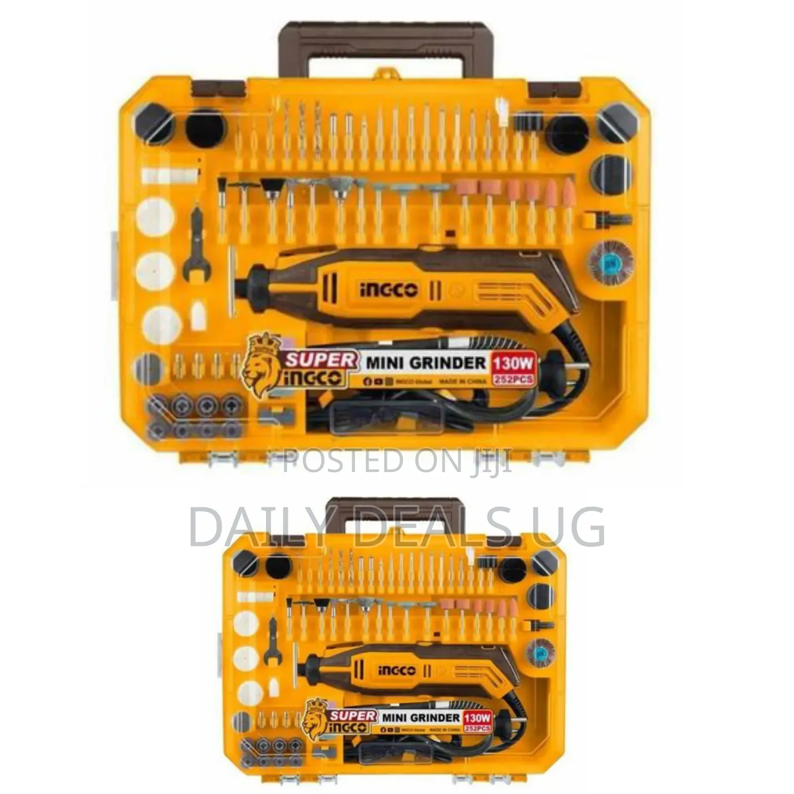 Ingco Mg133281 130w Portable Compact 1/8" Corded Mini Die Grinder Kit