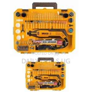 Ingco Mg133281 130w Portable Compact 1/8" Corded Mini Die Grinder Kit