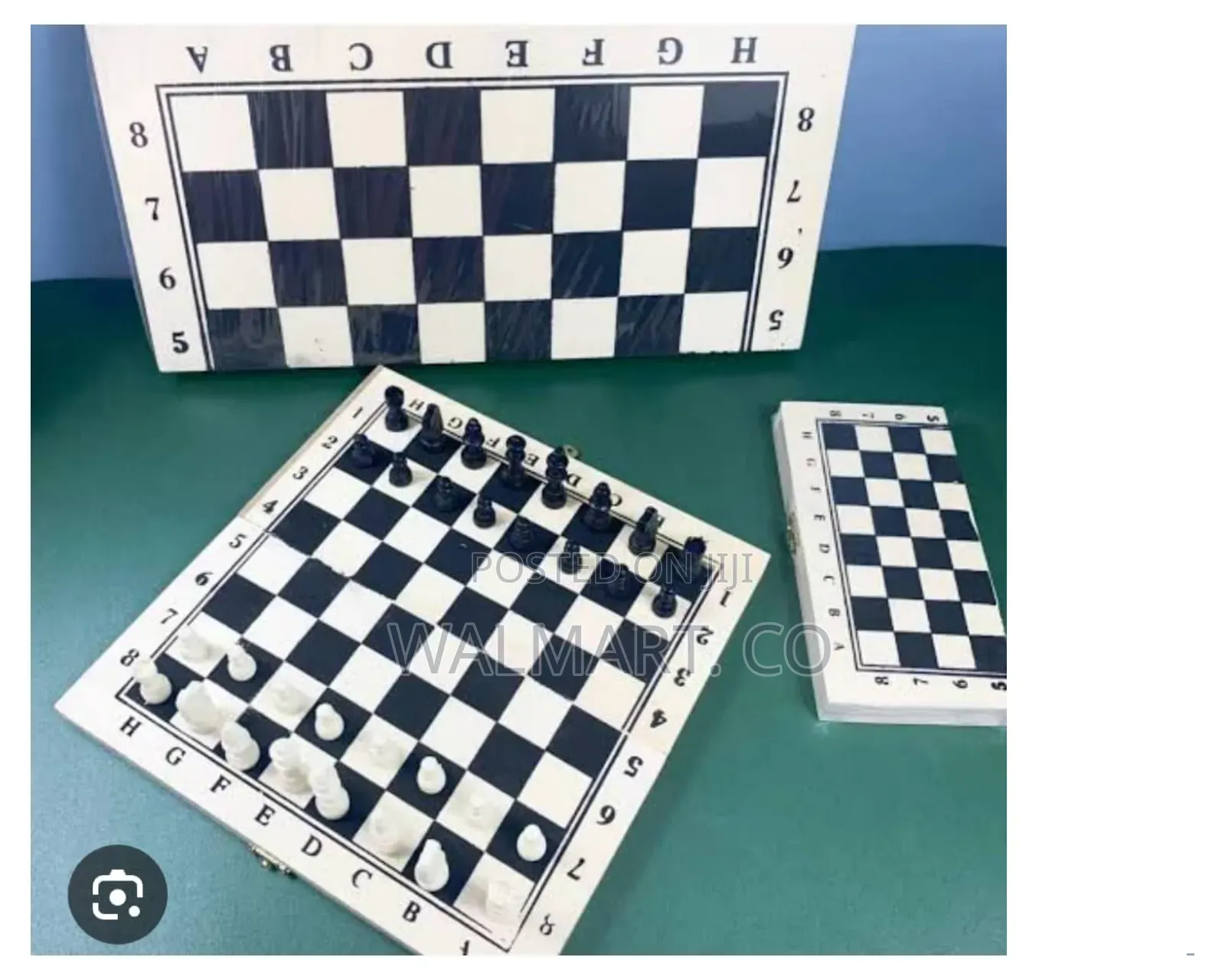 Foldable Chess Magnetic Game
