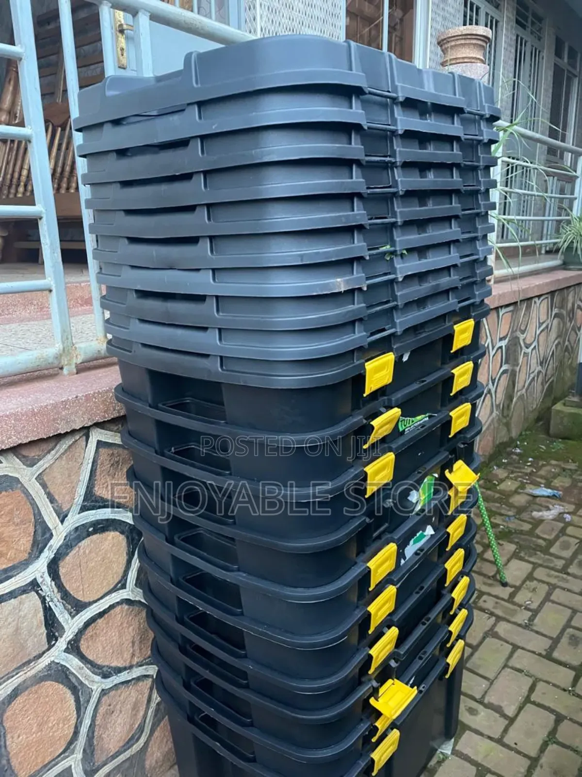 Heavy-Duty Plastic Storage Boxes
