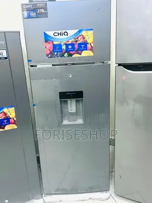 Chiq 270l Double Door Fridge