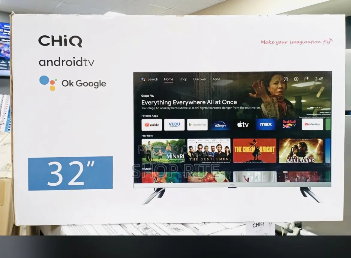 Chiq 32 Inches Smart Android Original TVS