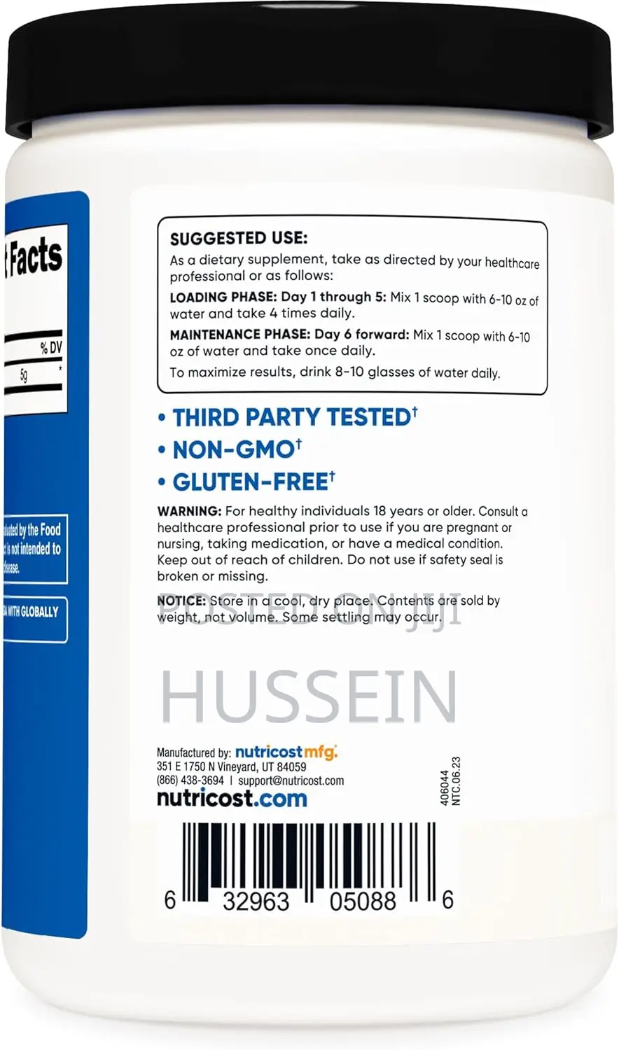Nutricost Creatine Monohydrate Micronized Powder 500g