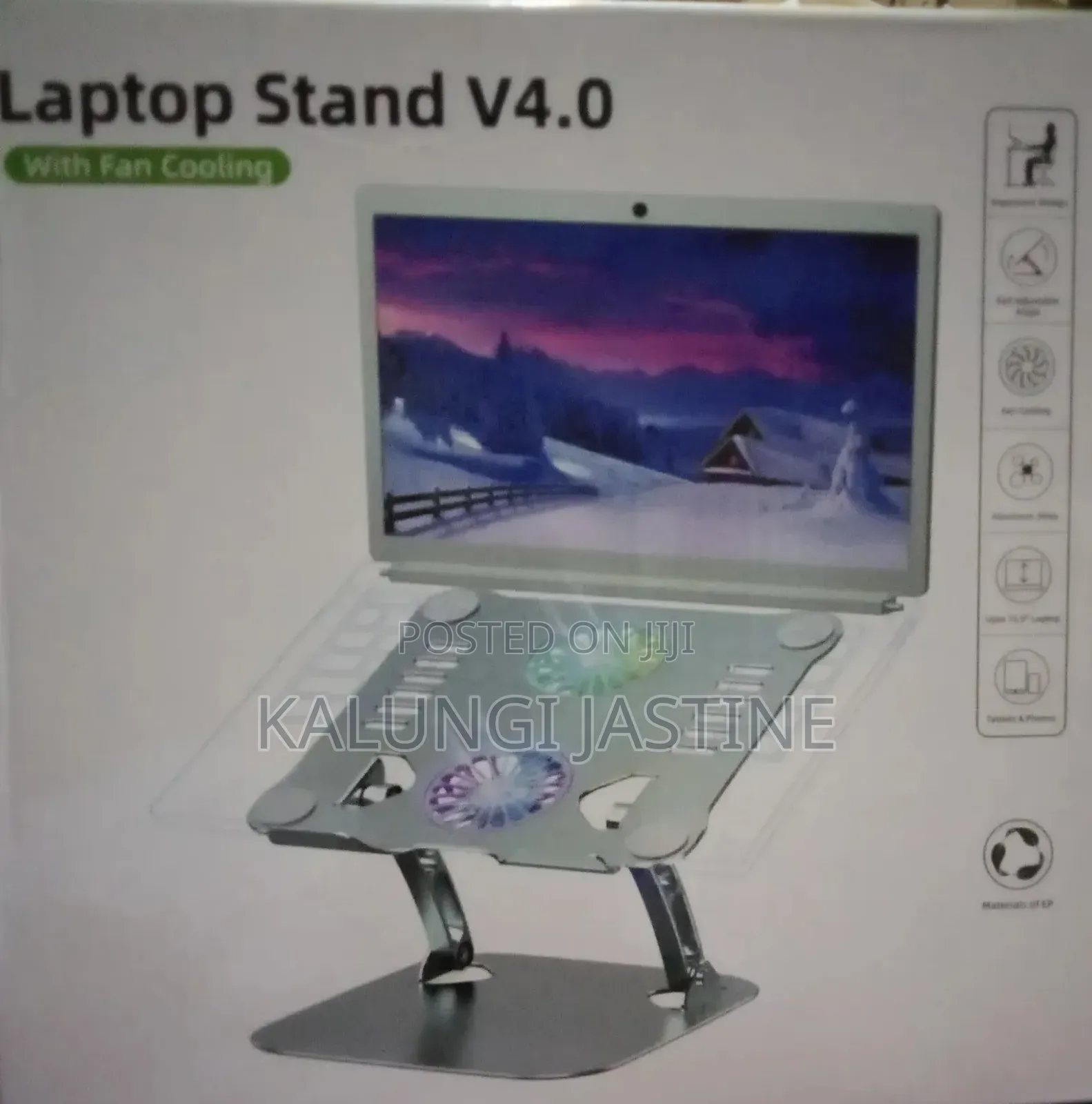 Laptop Stand With Cooling Fan