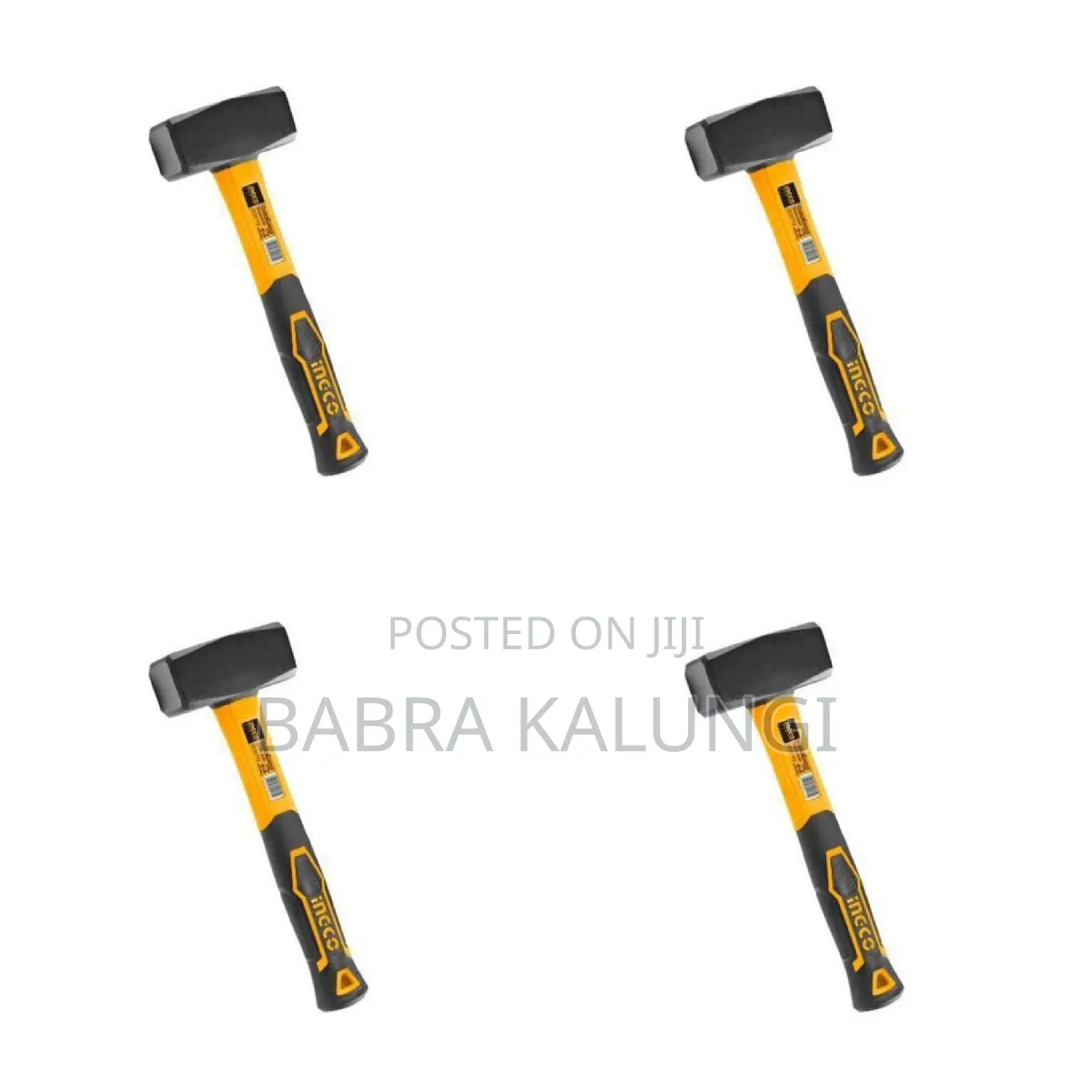 Ingco Sledge Hammer 4lb - Black
