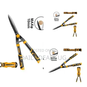 Ingco Hedge Shear 557mm -Black Orange