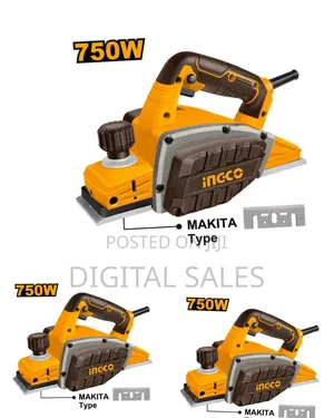 Ingco 16000rpm Electric Planer 1050w Pl10508 - Orange