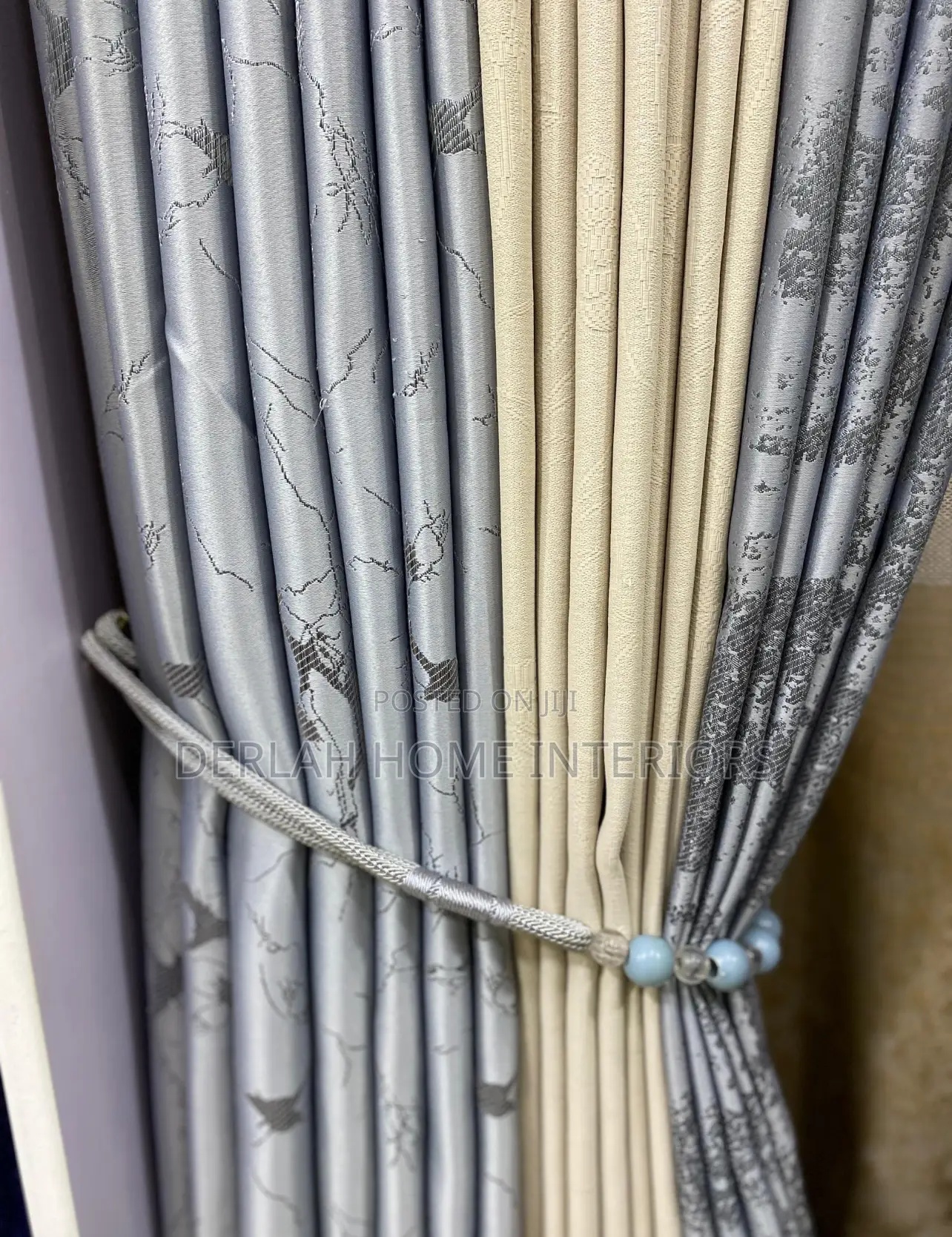 Quality Curtains Per Set With White Net 2 Meters All