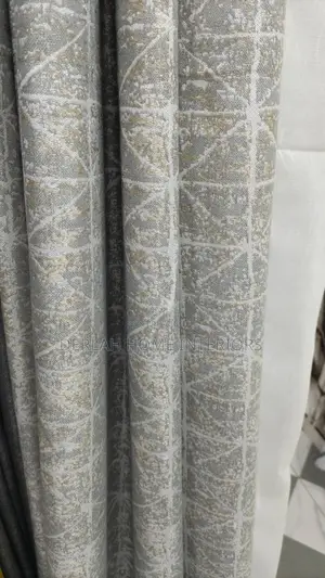 Classic Beigh and Grey Curtain (Per ) Meter