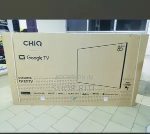 Chiq Qled 85 Inches Google TVS Brand New