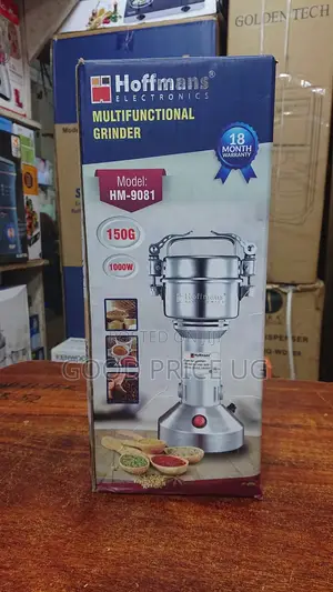 150g Hoffmans Electric Multifunctional Grinder Hm - Silver