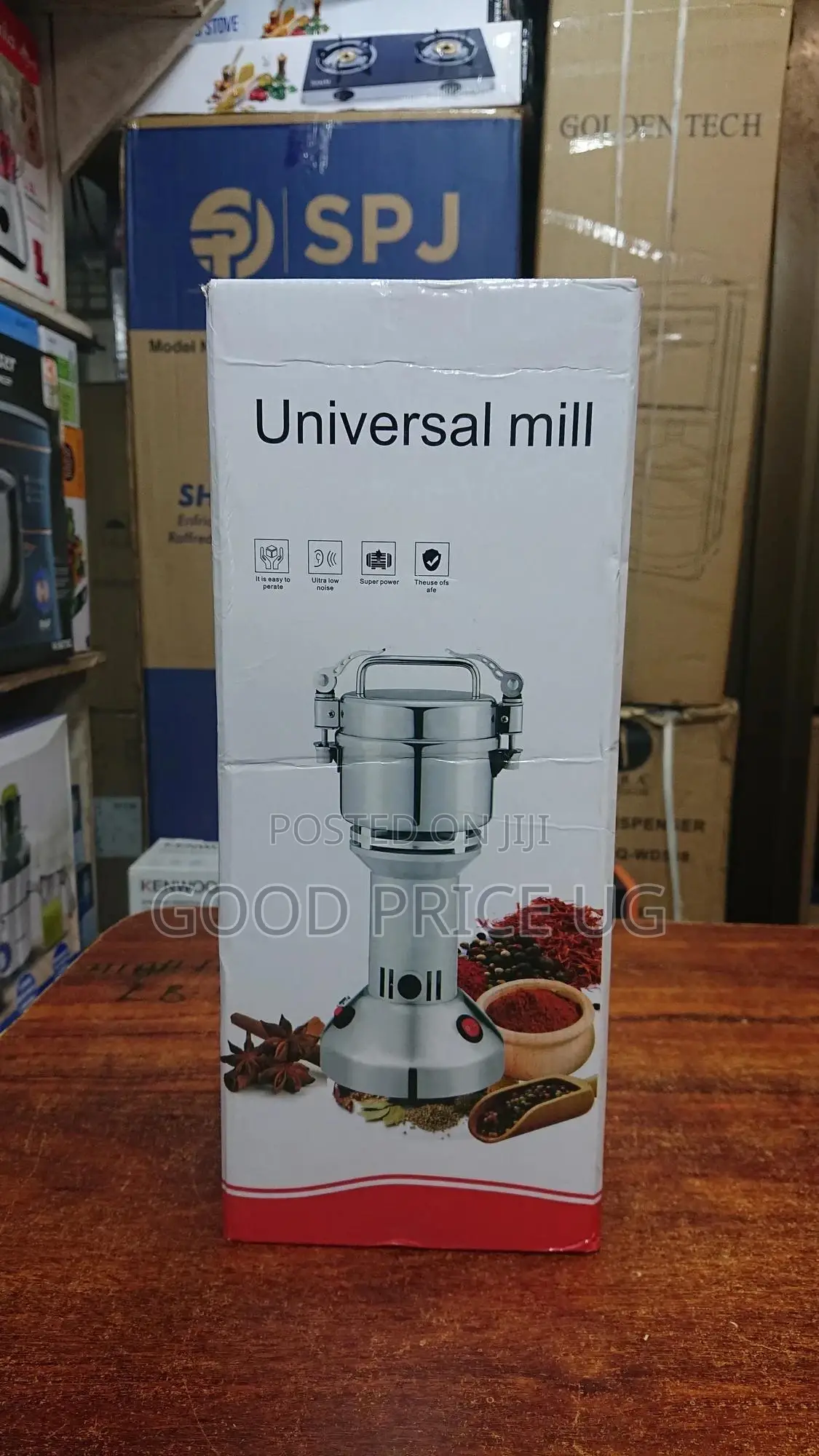 Electric Grinder Universal Mill 500g -Silver