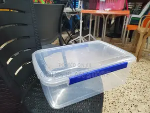 7litres Clear Plastic Storage Boxes