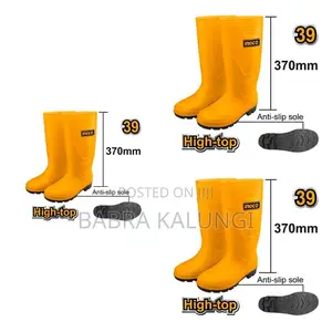 Rain Boots Pvc/ Nitrile With Steel Toe Gumboots