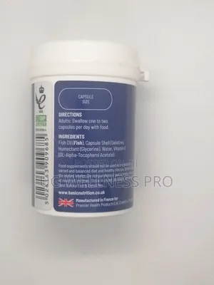 Basic Nutrition Omega 3 Fish Oil 1000mg 30's