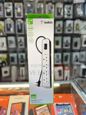 Belkin 4-Way Surge Protection Strip With 2 Meters Cord Length