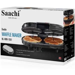 Saachi Double Waffle Maker, Model Nl-Wm-1551.