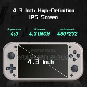 Retro Handheld Portable Video Game Console - 4.3"