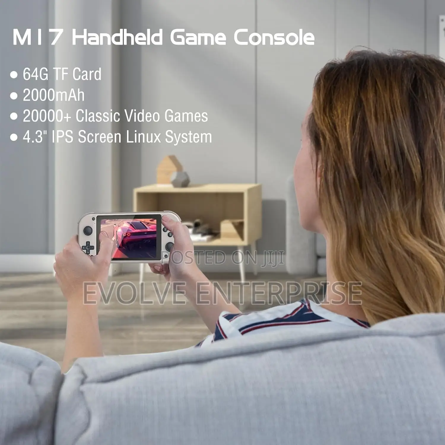 Retro Handheld Portable Video Game Console - 4.3"