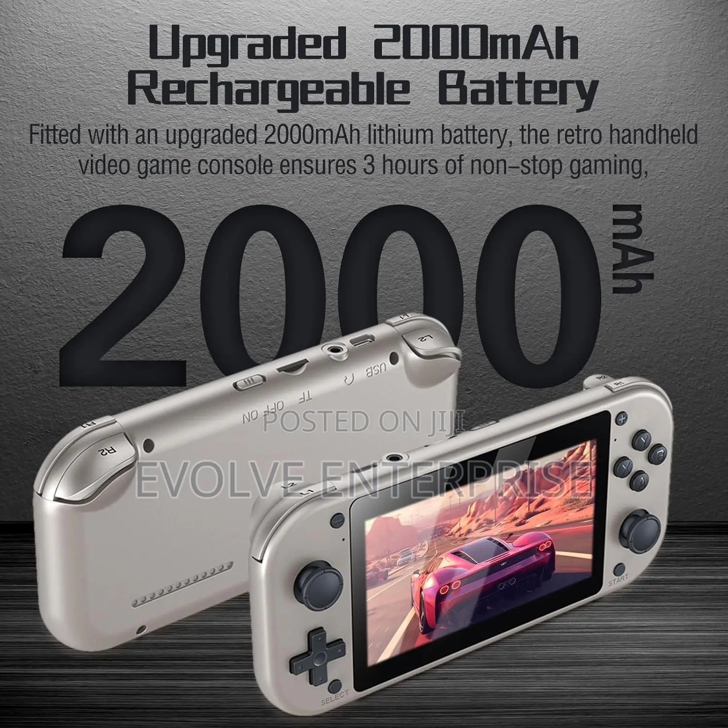 Retro Handheld Portable Video Game Console - 4.3"
