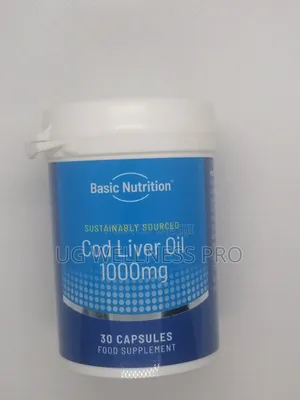 Basic Nutrition Cod Liver Oil 1000mg – 30 Capsules