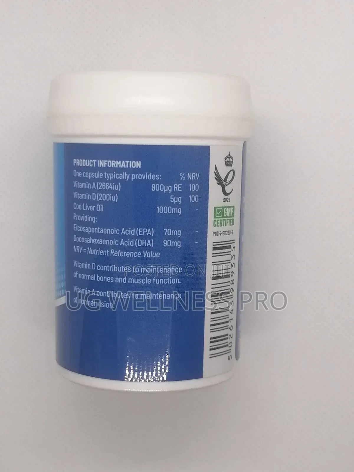 Basic Nutrition Cod Liver Oil 1000mg – 30 Capsules