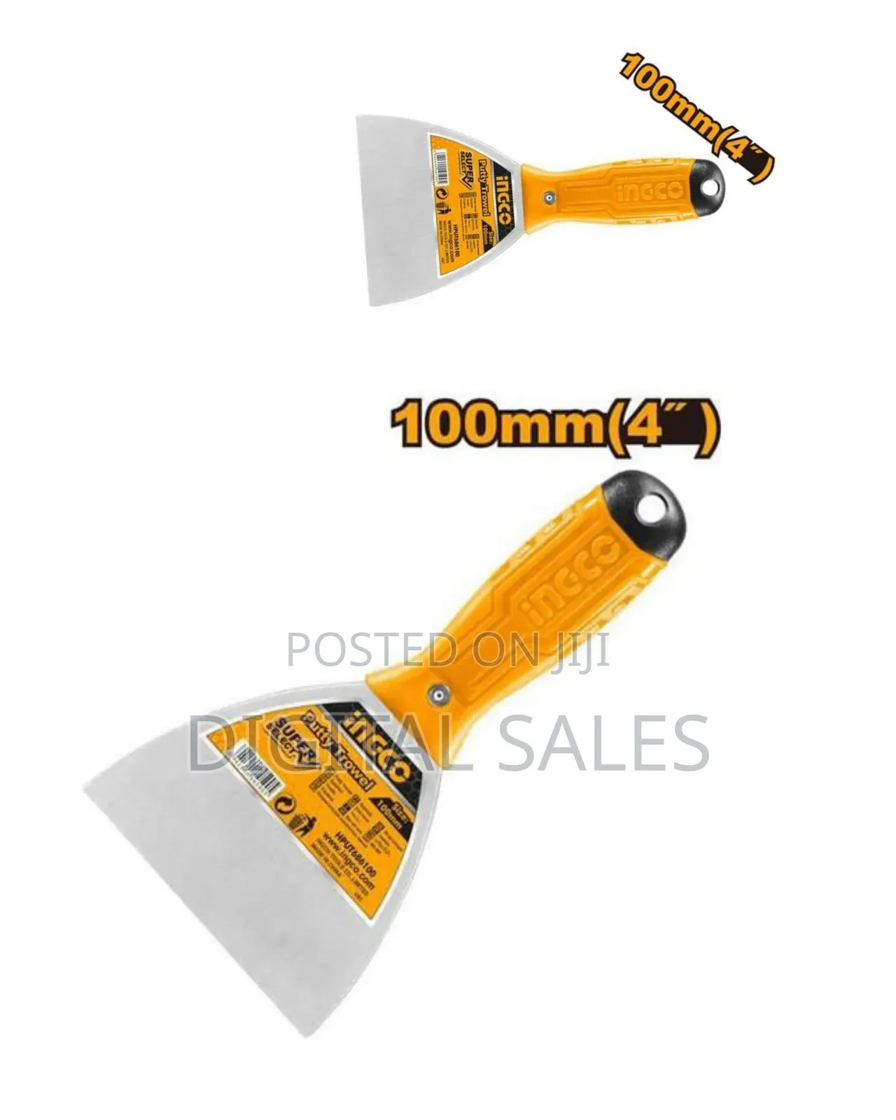 Ingco Putty Trowel 4inch Hput686100 Ing-ht