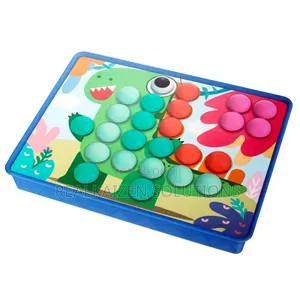 Creative Smart Kidz Mushroom Nail Color Children Puzzle