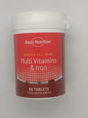Basic Nutrition Multivitamins and Iron 60 Tablet