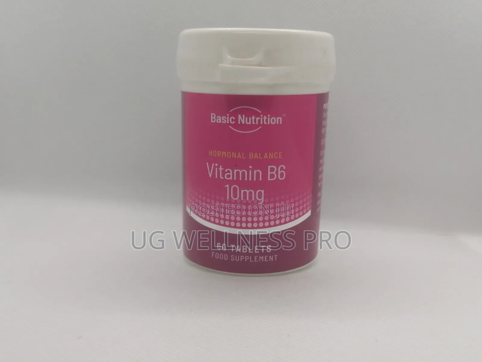 Basic Nutrition Vitamin B6 10mg Tablets 60’S
