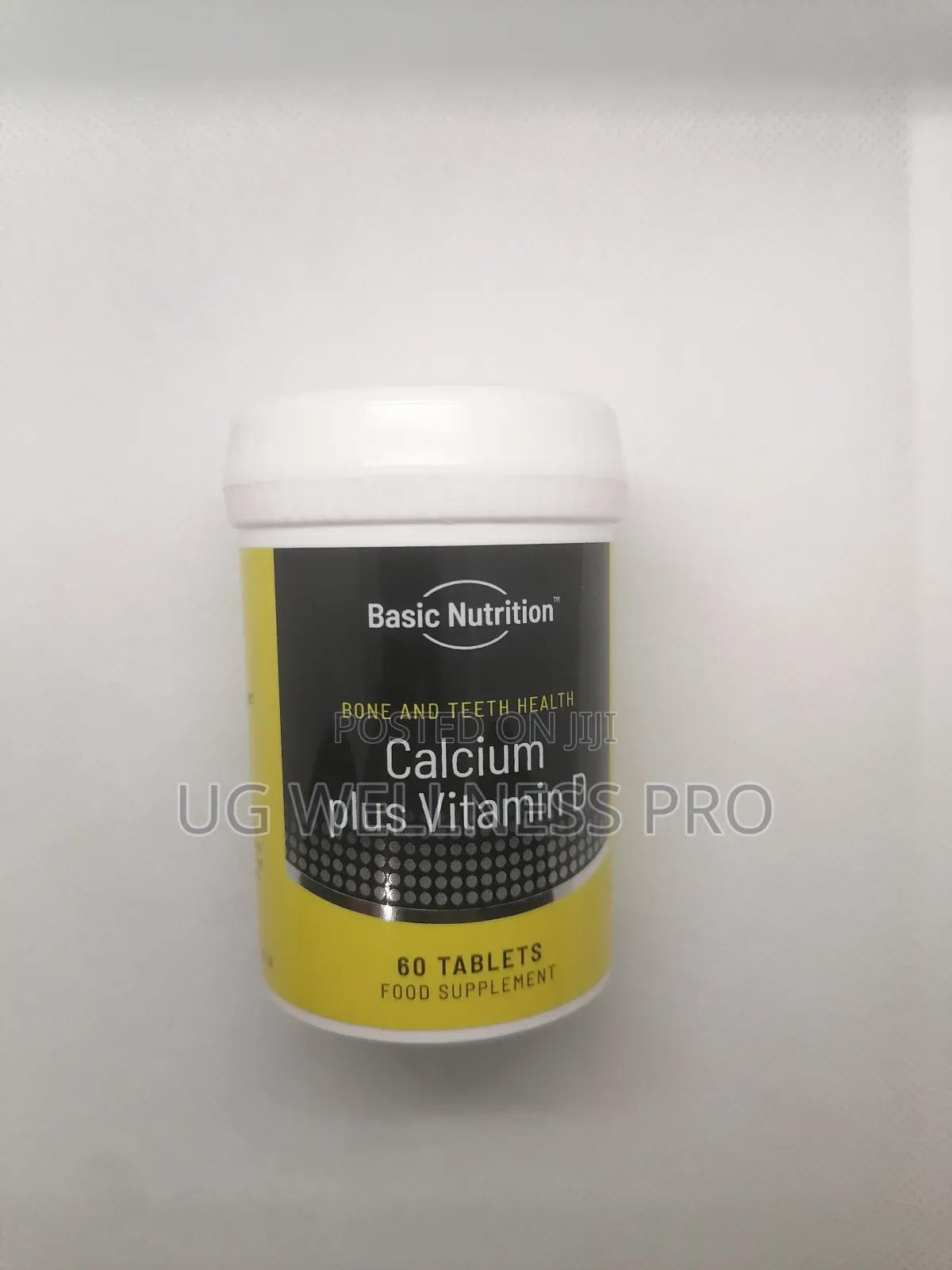 Basic Nutrition Calcium Plus Vitamin D 60 Tablets