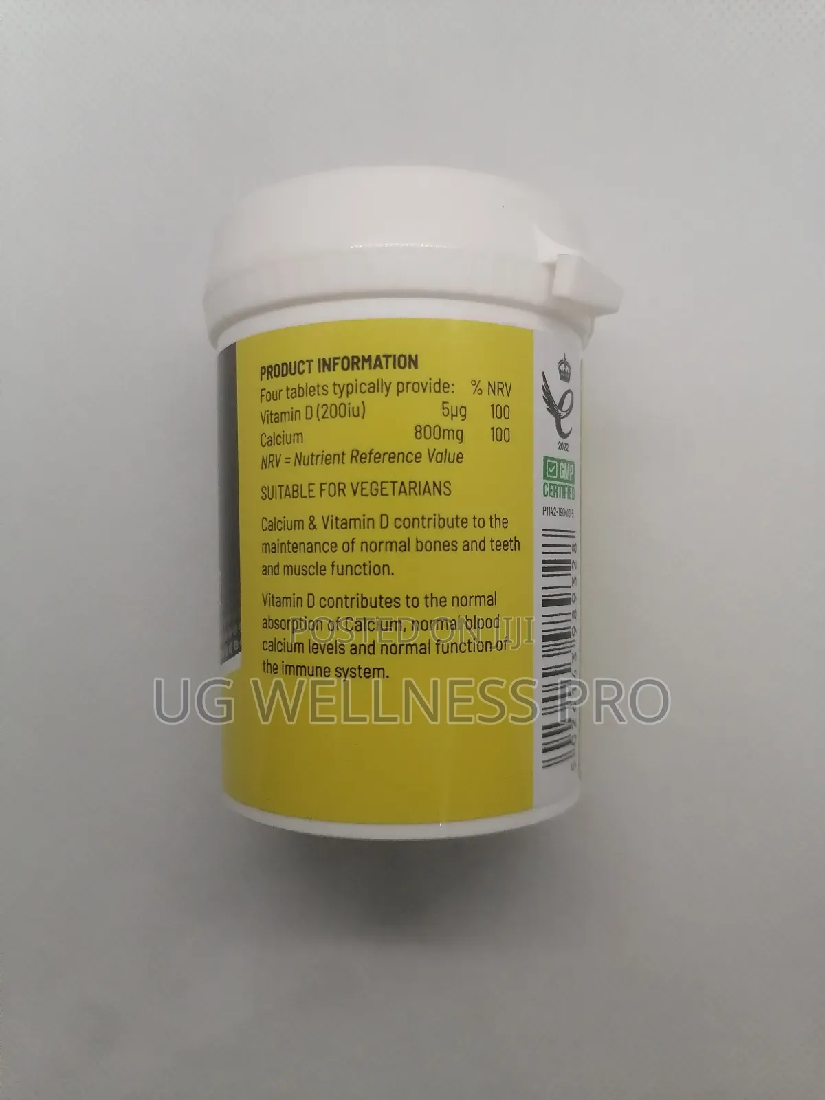 Basic Nutrition Calcium Plus Vitamin D 60 Tablets