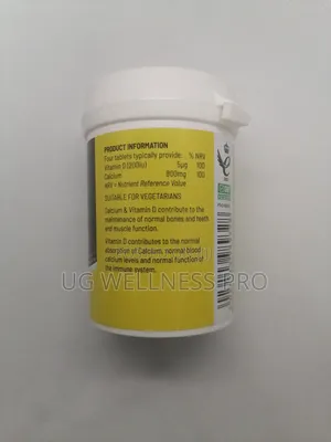 Basic Nutrition Calcium Plus Vitamin D 60 Tablets