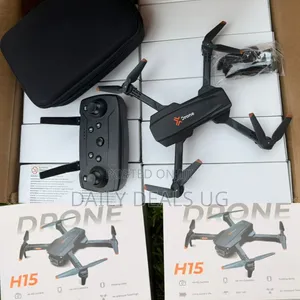 H15 Drone, a Foldable Rc Quadcopter With a Remote Control