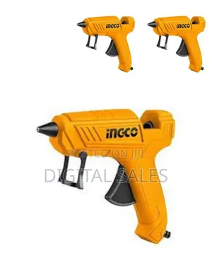 Ingco Glue Gun With 1kg of Glue Sticks -Orange##123,850