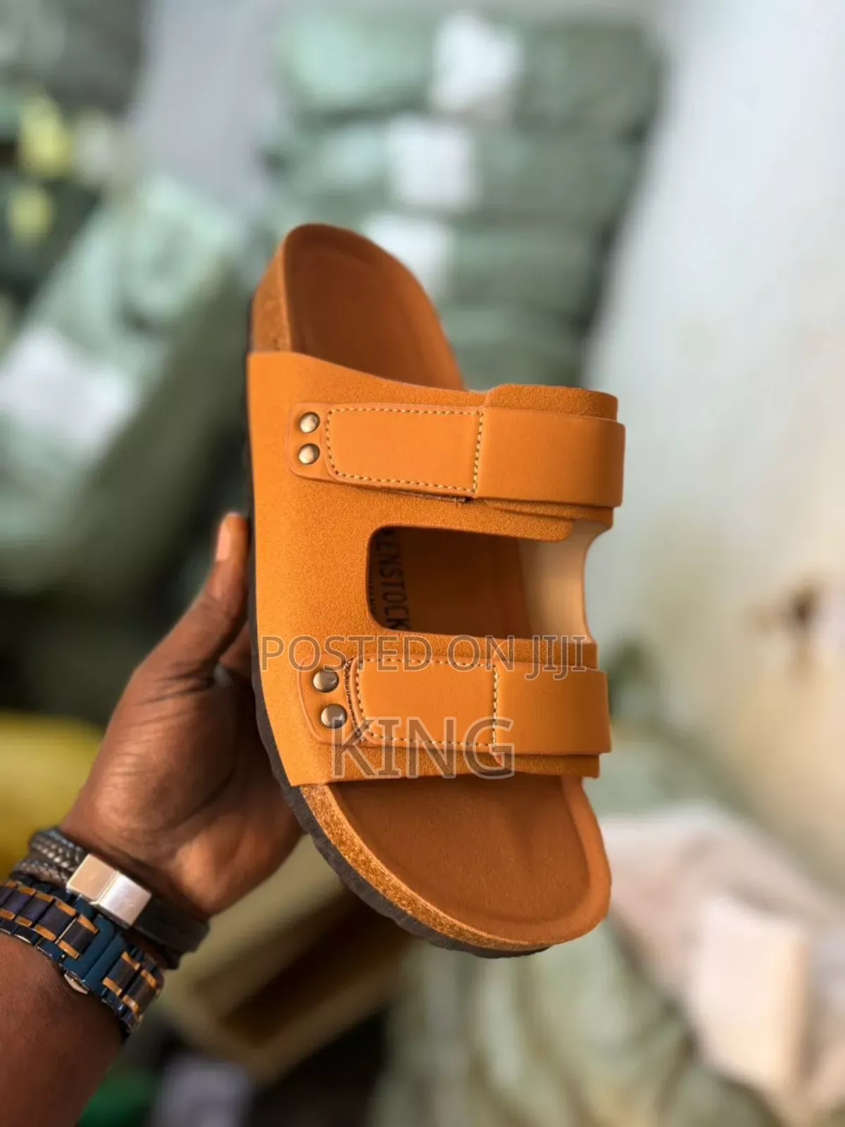 Solid Birkenstock Sandals