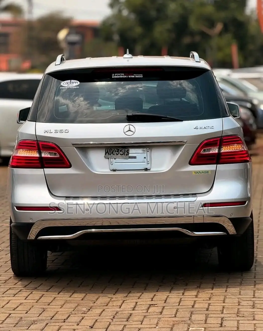 Mercedes-Benz M Class 2014 Silver