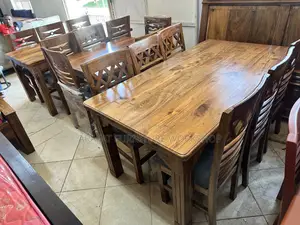 Modern Mahogany Dining Set