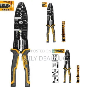Ingco Automatic Wire Stripper -Black, Orange