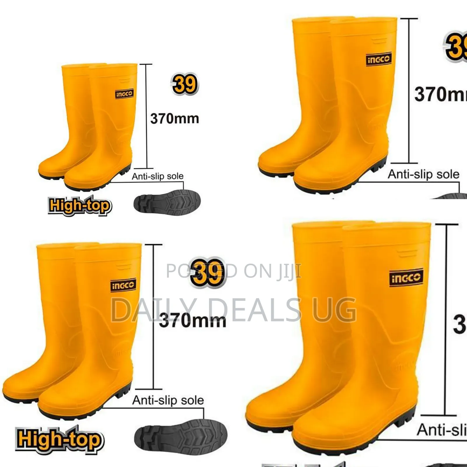Ingco Ssh092l.40 -Rain Boots -Orange