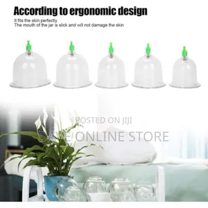 12 Pieces Vacuum Cupping Set, Magnet Therapy Glasses .