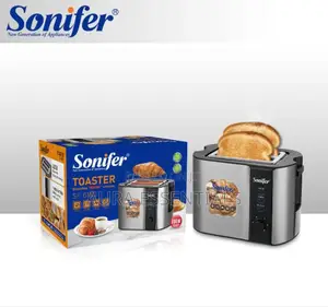 Sonifer 2 Slices Bread Toaster With Grill Rack