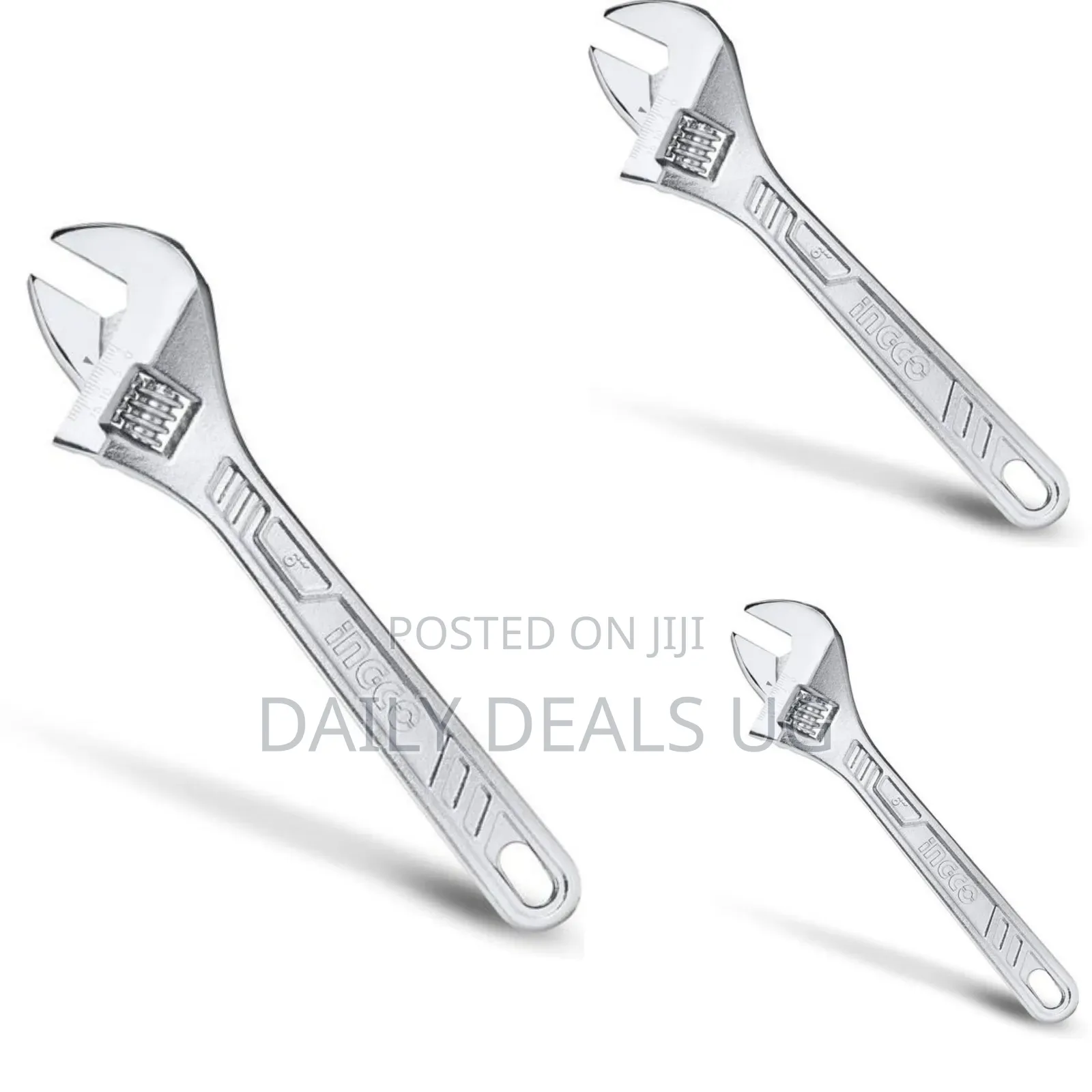Ingco Hadw131122 -Adjustable Wrench -Orange