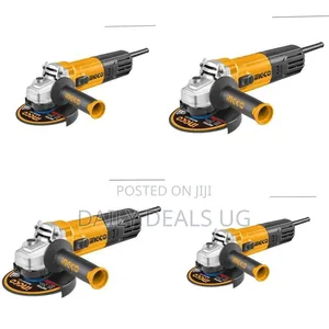 Ingco Angle Grinder -Yellow, Black