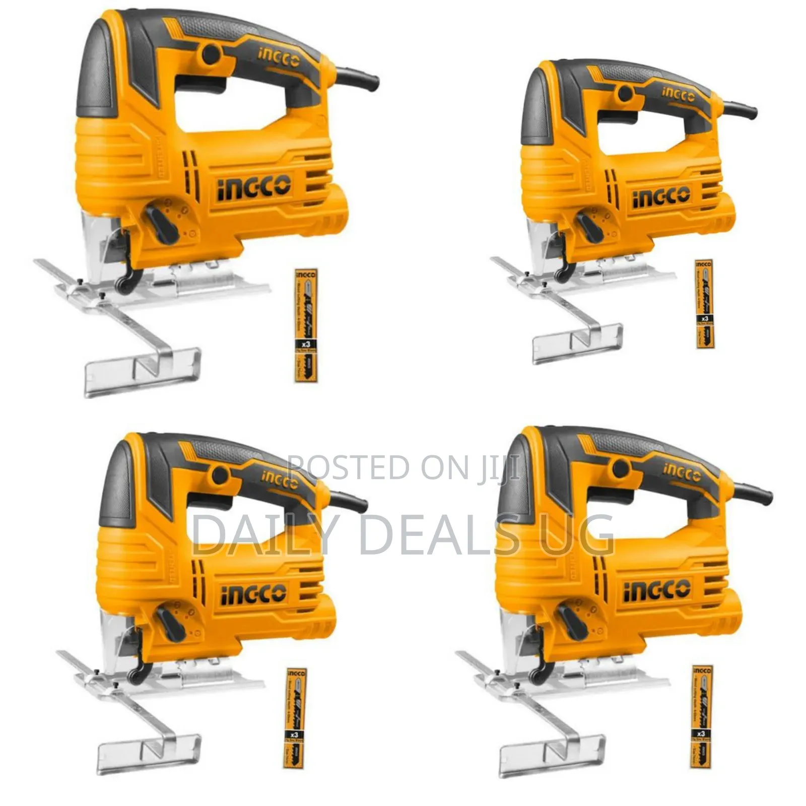 Ingco Jig Saw -Yellow, Black