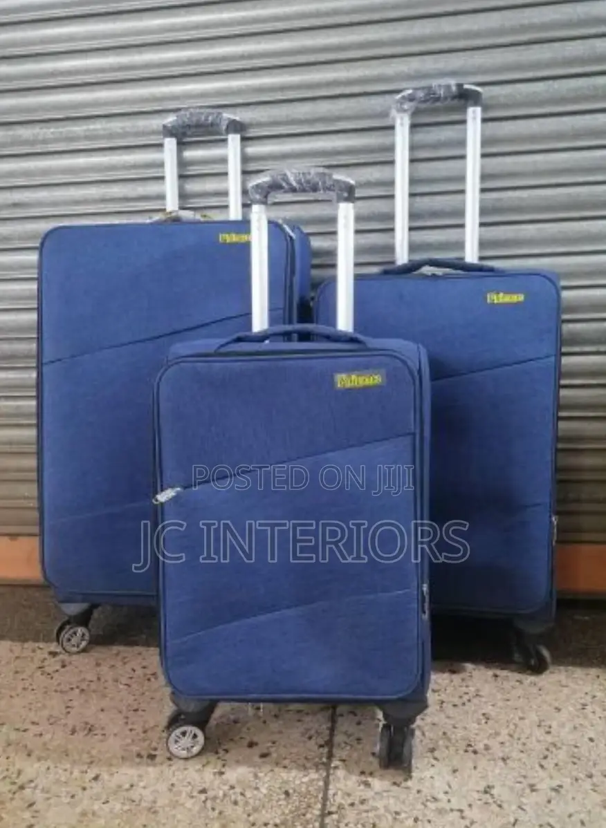 3 Piece Cloth Suitcase - Prince