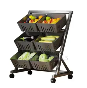 3 Tier Kitchen Storage Trolley or Vegetable Rack